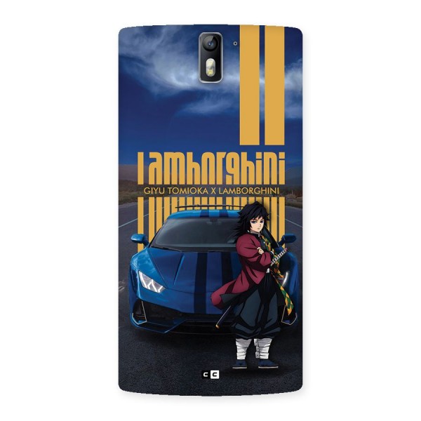 Giyu Tomioka Supercar Back Case for OnePlus One