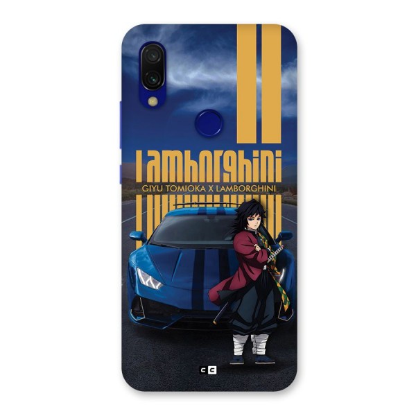 Giyu Tomioka Supercar Back Case for Redmi Y3