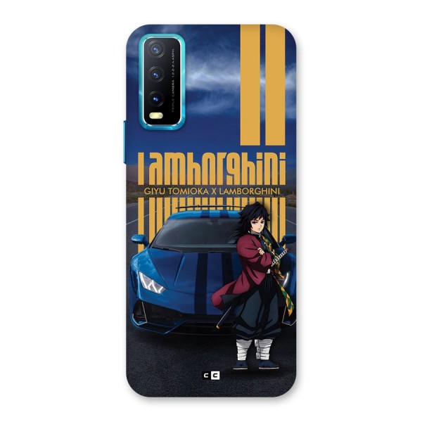 Giyu Tomioka Supercar Back Case for Vivo Y20i