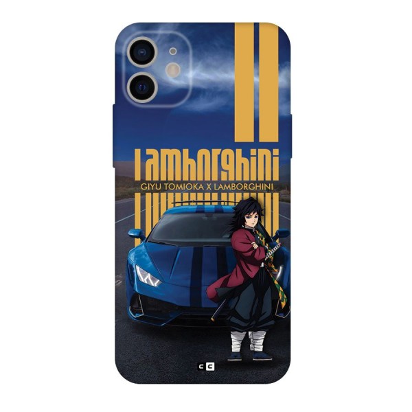 Giyu Tomioka Supercar Back Case for iPhone 11