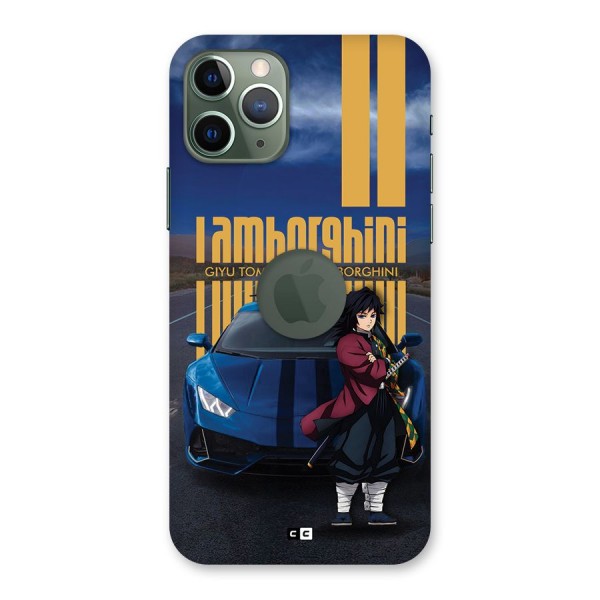 Giyu Tomioka Supercar Back Case for iPhone 11 Pro Logo Cut