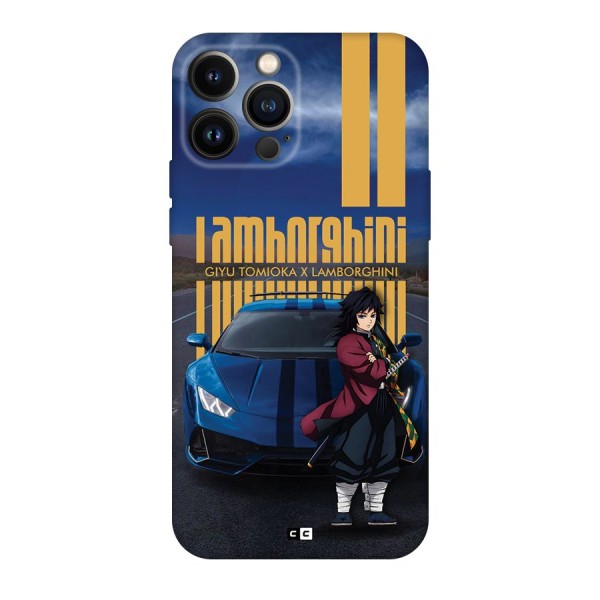 Giyu Tomioka Supercar Back Case for iPhone 13 Pro Max