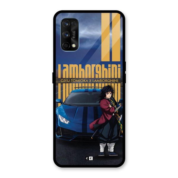 Giyu Tomioka Supercar Glass Back Case for Realme 7 Pro