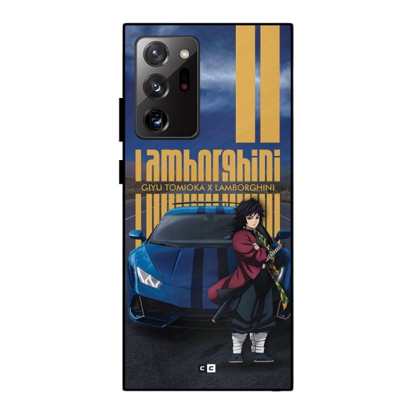 Giyu Tomioka Supercar Metal Back Case for Galaxy Note 20 Ultra