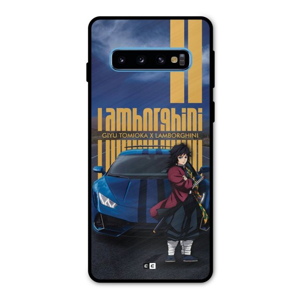 Giyu Tomioka Supercar Metal Back Case for Galaxy S10