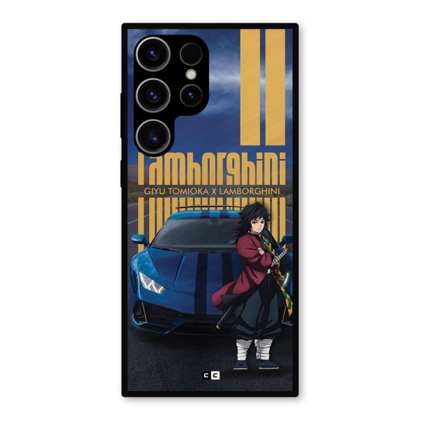 Giyu Tomioka Supercar Metal Back Case for Galaxy S23 Ultra