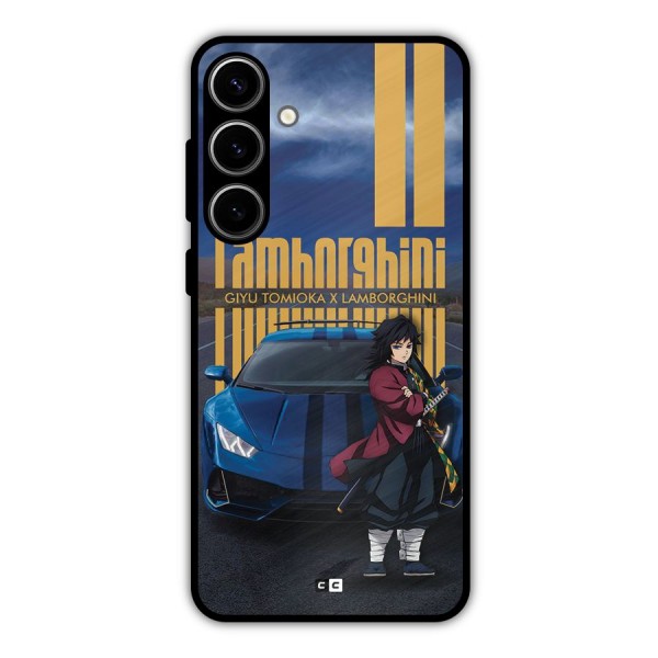 Giyu Tomioka Supercar Metal Back Case for Galaxy S24 Plus