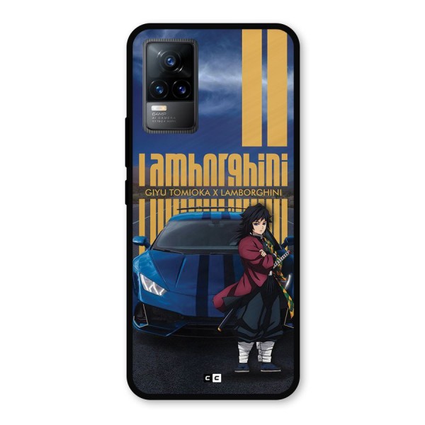 Giyu Tomioka Supercar Metal Back Case for Vivo Y73