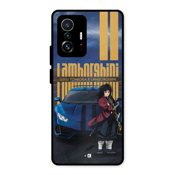 Giyu Tomioka Supercar Metal Back Case for Xiaomi 11T Pro
