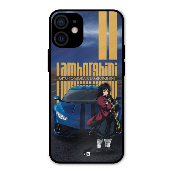 Giyu Tomioka Supercar Metal Back Case for iPhone 12 Mini