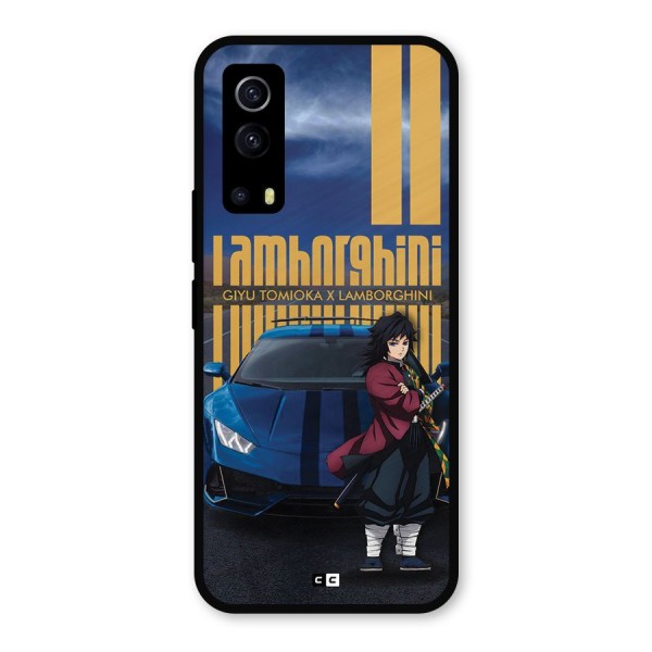Giyu Tomioka Supercar Metal Back Case for iQOO Z3