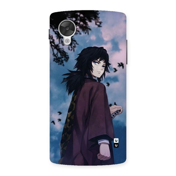 Giyu Tomioka Waiting Back Case for Google Nexus 5