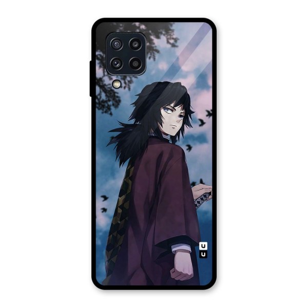 Giyu Tomioka Waiting Glass Back Case for Galaxy M32