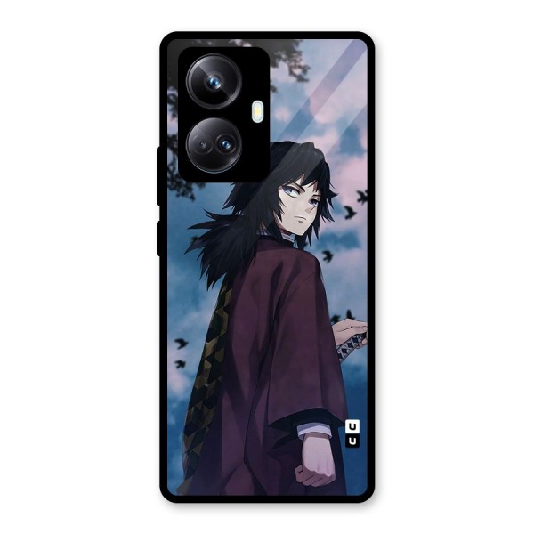 Giyu Tomioka Waiting Glass Back Case for Realme 10 Pro Plus