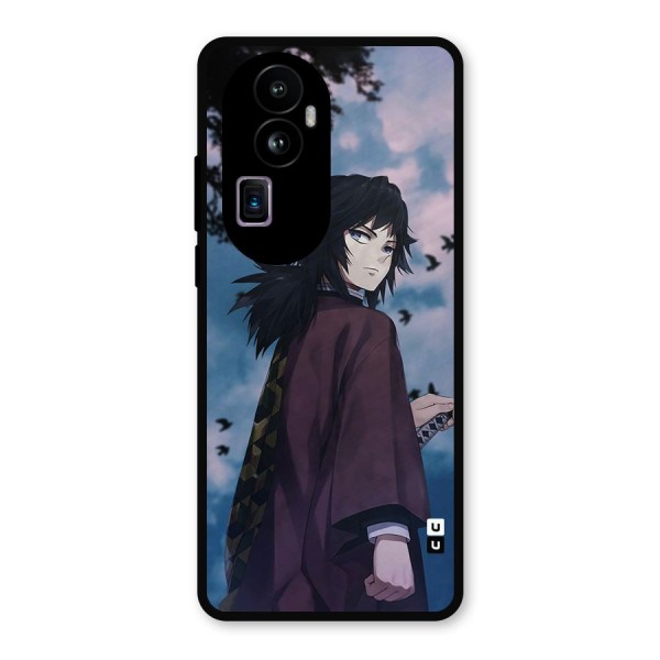 Giyu Tomioka Waiting Metal Back Case for Oppo Reno10 Pro Plus