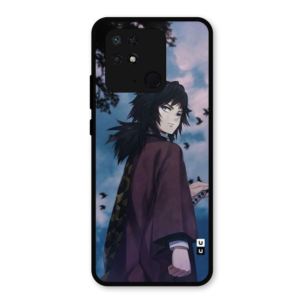 Giyu Tomioka Waiting Metal Back Case for Redmi 10 Power