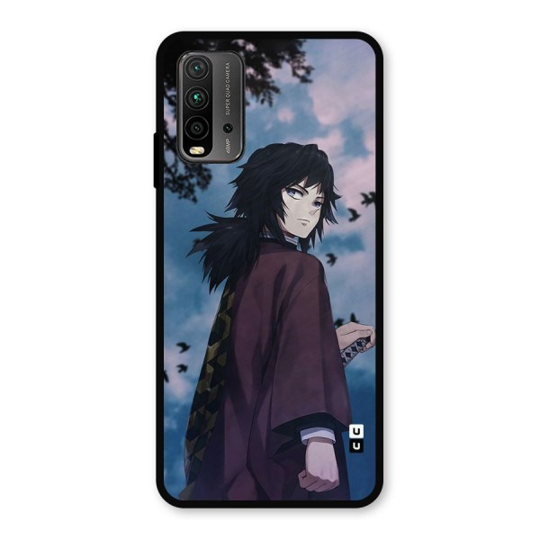 Giyu Tomioka Waiting Metal Back Case for Redmi 9 Power