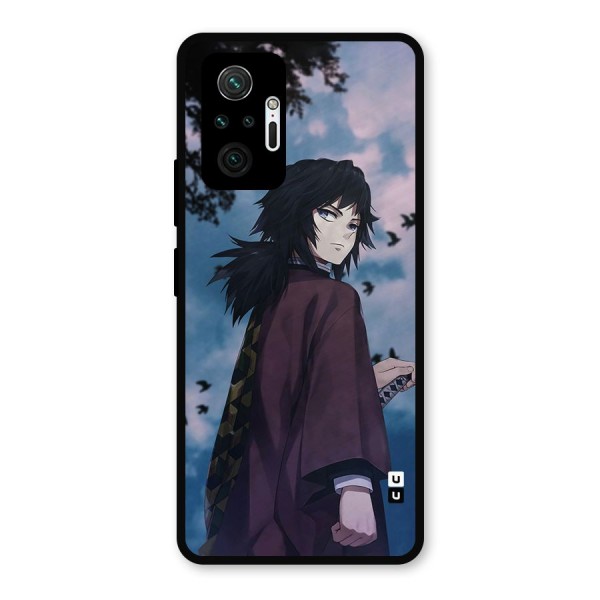 Giyu Tomioka Waiting Metal Back Case for Redmi Note 10 Pro Max