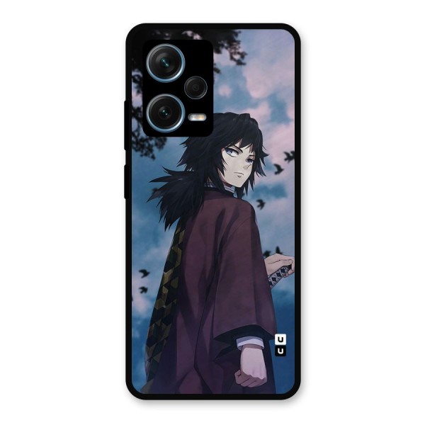 Giyu Tomioka Waiting Metal Back Case for Redmi Note 12 Pro Plus 5G
