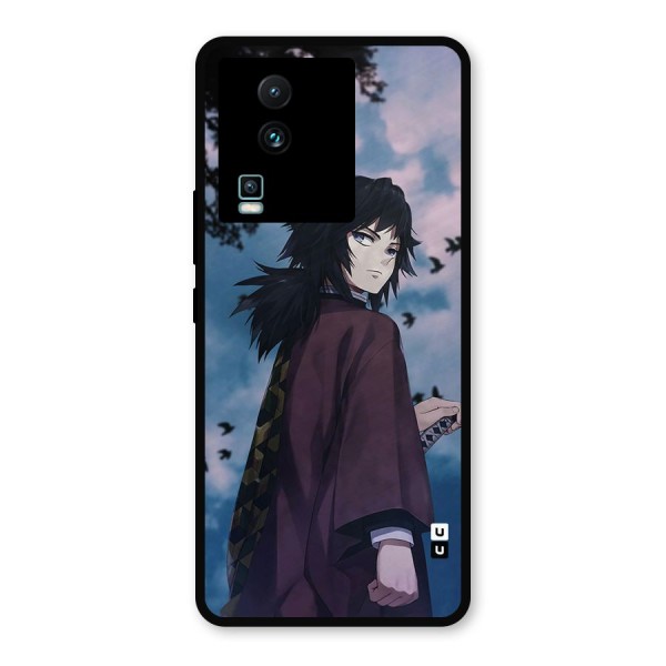 Giyu Tomioka Waiting Metal Back Case for iQOO Neo 7
