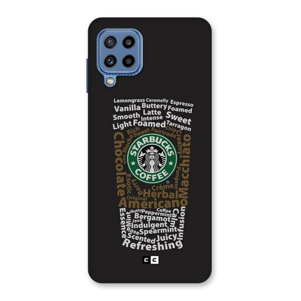 Glass StarBucks Glass Back Case for Galaxy M32