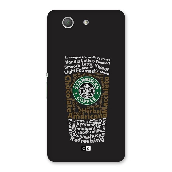 Glass StarBucks Back Case for Xperia Z3 Compact