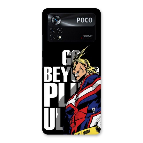 Go Beyond Back Case for Poco X4 Pro 5G