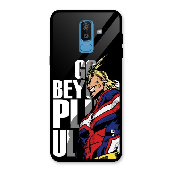 Go Beyond Glass Back Case for Galaxy J8