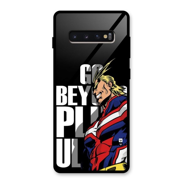 Go Beyond Glass Back Case for Galaxy S10 Plus