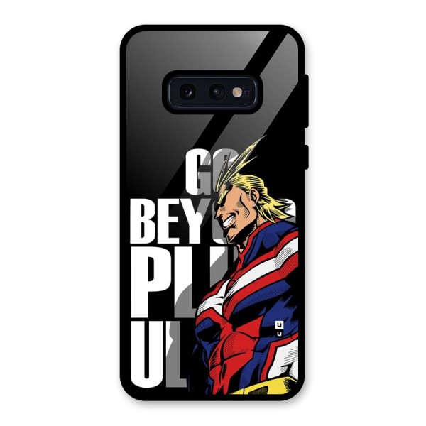 Go Beyond Glass Back Case for Galaxy S10e