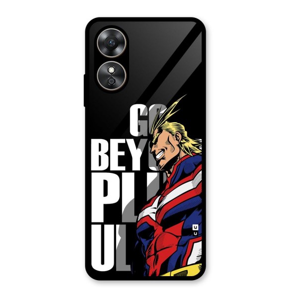 Go Beyond Glass Back Case for Oppo A17