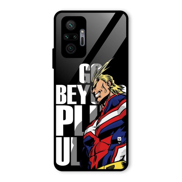 Go Beyond Glass Back Case for Redmi Note 10 Pro