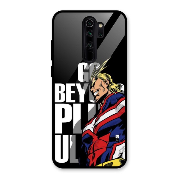 Go Beyond Glass Back Case for Redmi Note 8 Pro