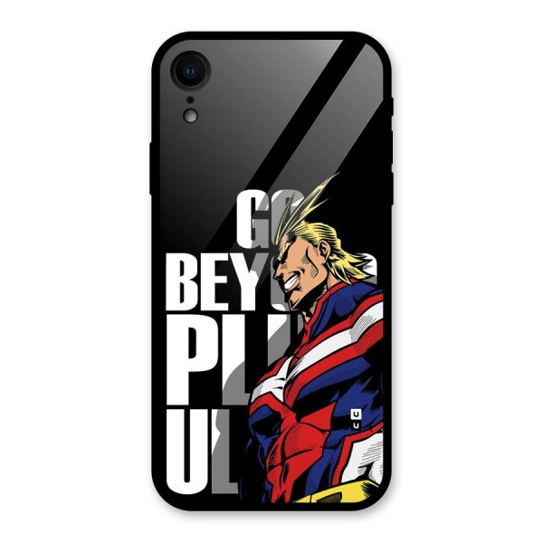 Go Beyond Glass Back Case for iPhone XR