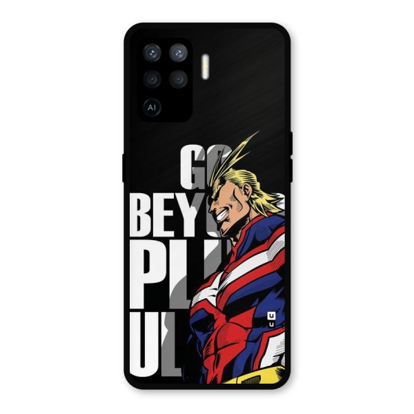 Go Beyond Metal Back Case for Oppo F19 Pro