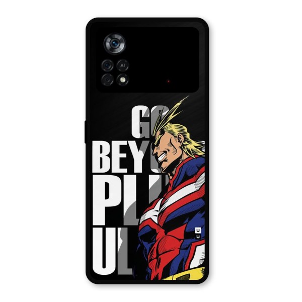 Go Beyond Metal Back Case for Poco X4 Pro 5G
