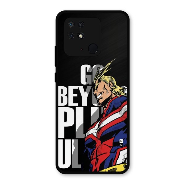 Go Beyond Metal Back Case for Redmi 10 Power