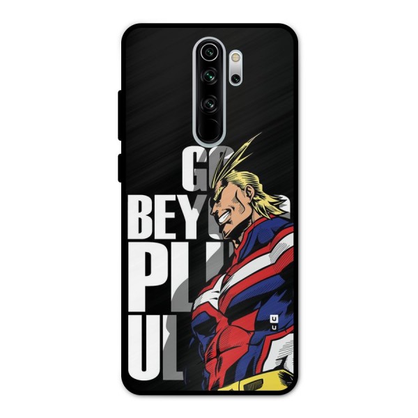 Go Beyond Metal Back Case for Redmi Note 8 Pro