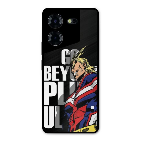 Go Beyond Metal Back Case for Tecno Pova 5 Pro 5G