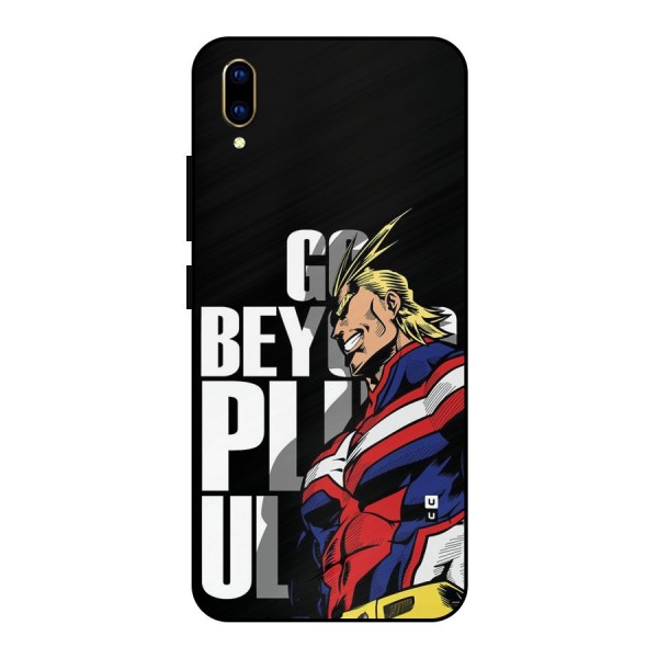 Go Beyond Metal Back Case for Vivo V11 Pro