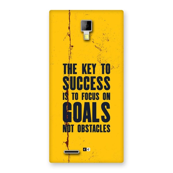 Goals Not Obstacles Back Case for Canvas Xpress A99