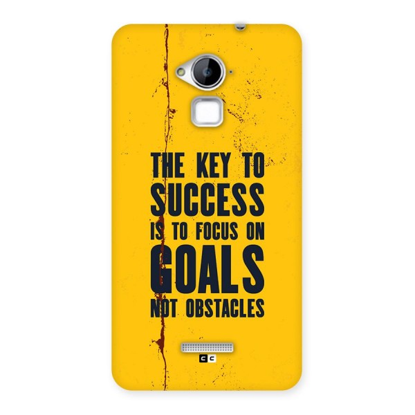 Goals Not Obstacles Back Case for Coolpad Note 3