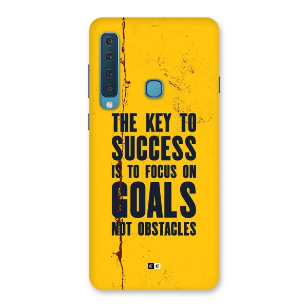 Goals Not Obstacles Back Case for Galaxy A9 (2018)