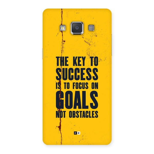 Goals Not Obstacles Back Case for Galaxy Grand 3