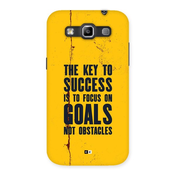 Goals Not Obstacles Back Case for Galaxy Grand Quattro