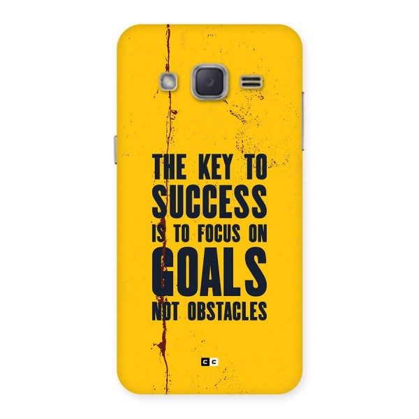 Goals Not Obstacles Back Case for Galaxy J2