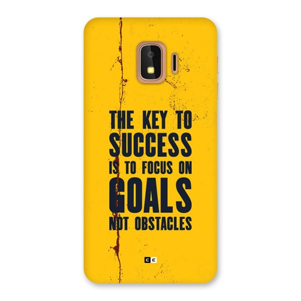 Goals Not Obstacles Back Case for Galaxy J2 Core