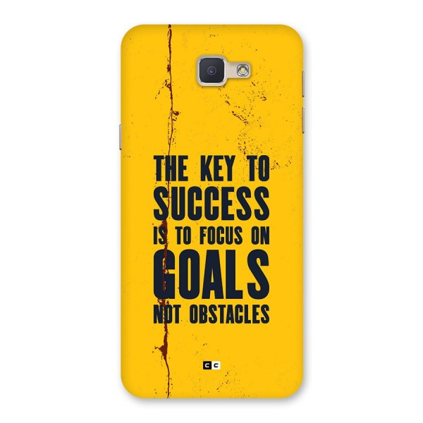 Goals Not Obstacles Back Case for Galaxy J5 Prime