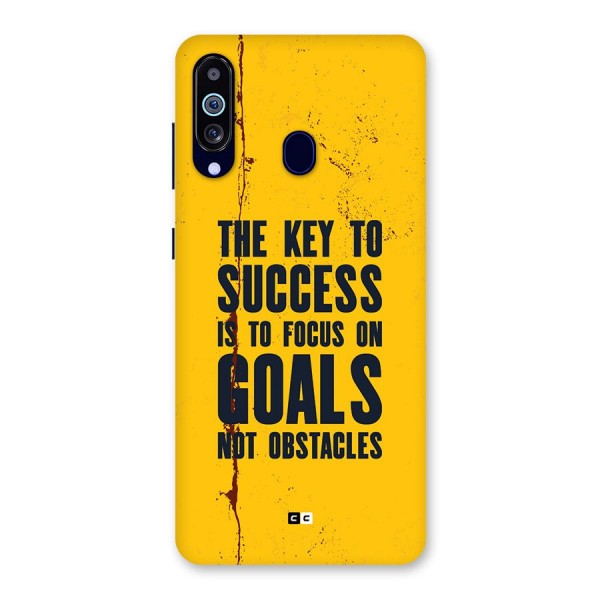 Goals Not Obstacles Back Case for Galaxy M40