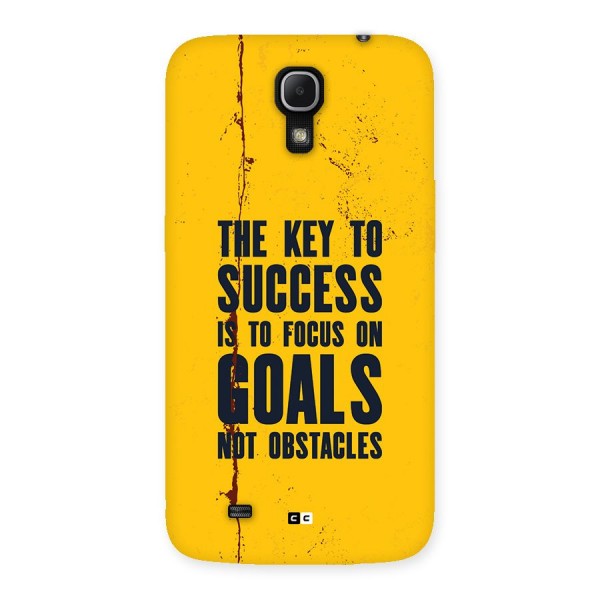 Goals Not Obstacles Back Case for Galaxy Mega 6.3